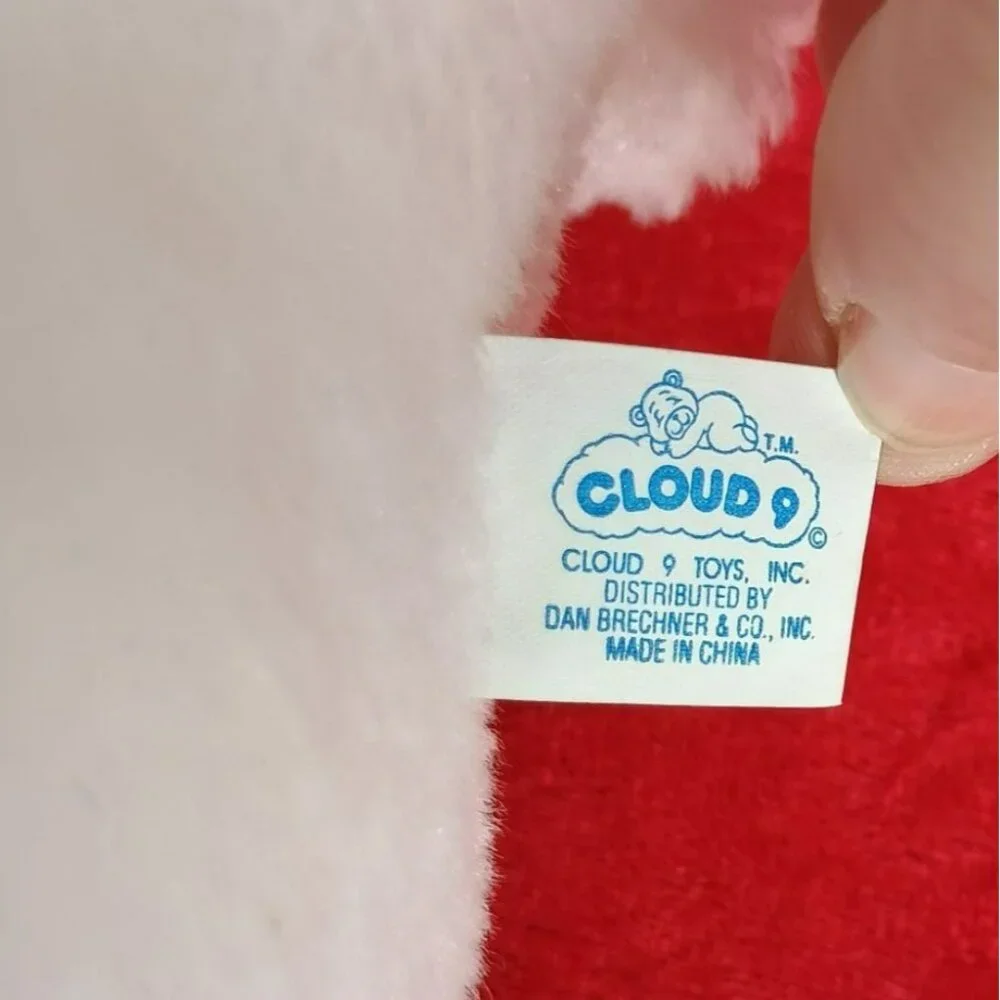 Vintage Cloud 9 Toys White Seal Plush With Blue Sailor‎ Outfit